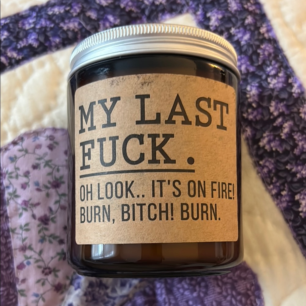 Brown Scented Candle